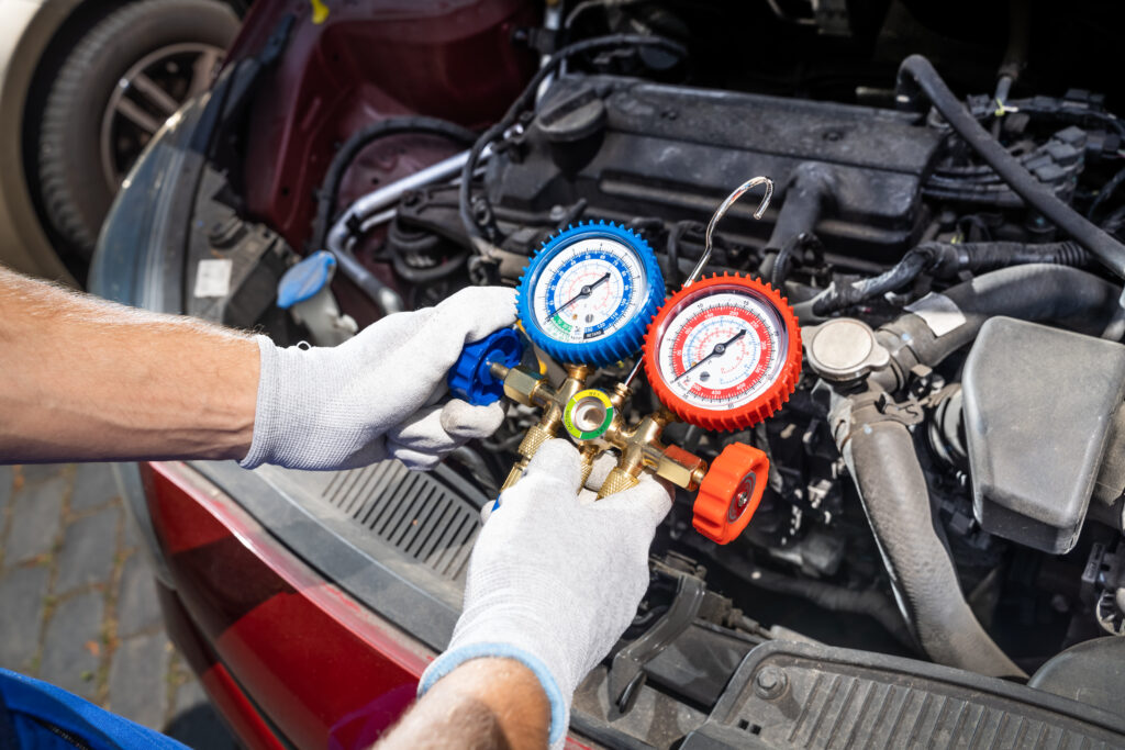 Car AC Maintenance. Auto Air Conditioning Repair Service