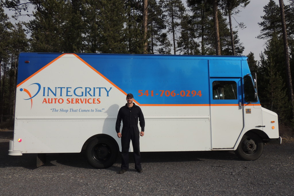 Auto Technician and his mobile shop